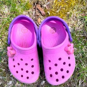Light up Minnie Mouse crocs